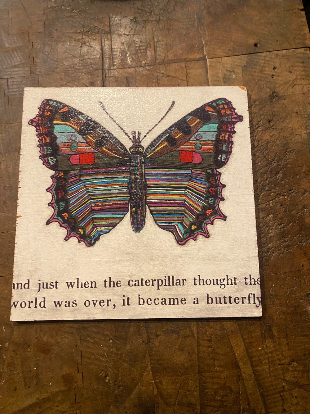 Sugarboo & Co - Multicolor Butterfly Wall Art Print